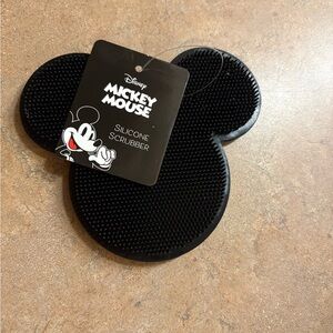 Disney Black Mickey Mouse Cleaning Pad